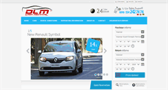 Desktop Screenshot of dlmcarrental.com